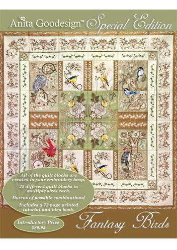 Anita Goodesign Fantasy Birds Special Edition 03AGSEDC