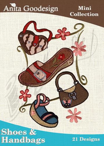 Anita Goodesign Mini Collection Shoes & Handbags 10MAGHD