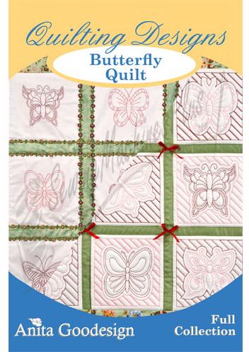 Anita Goodesign Butterfly Quilt 117AGHD