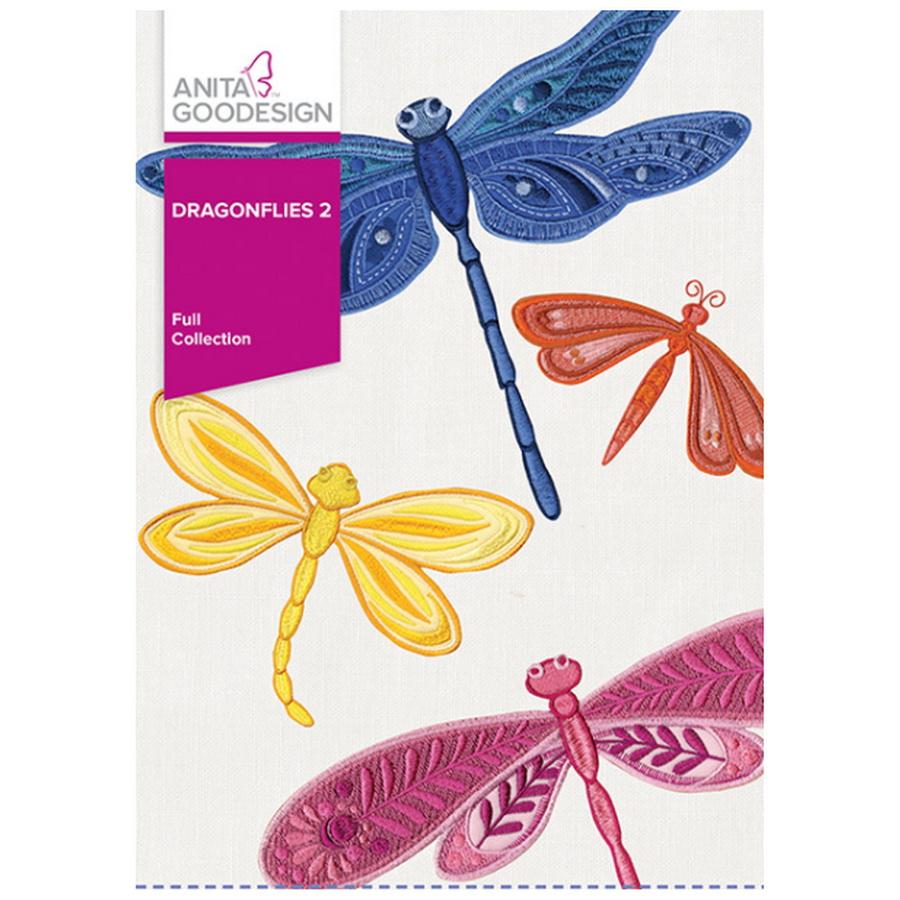 Anita Goodesign Dragonflies 2 Design Pack 121AGHD