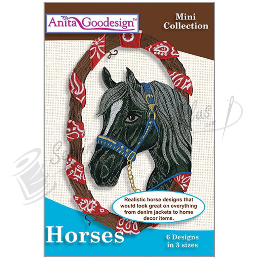 Anita Goodesign Mini Collection Horses 142MAGHD