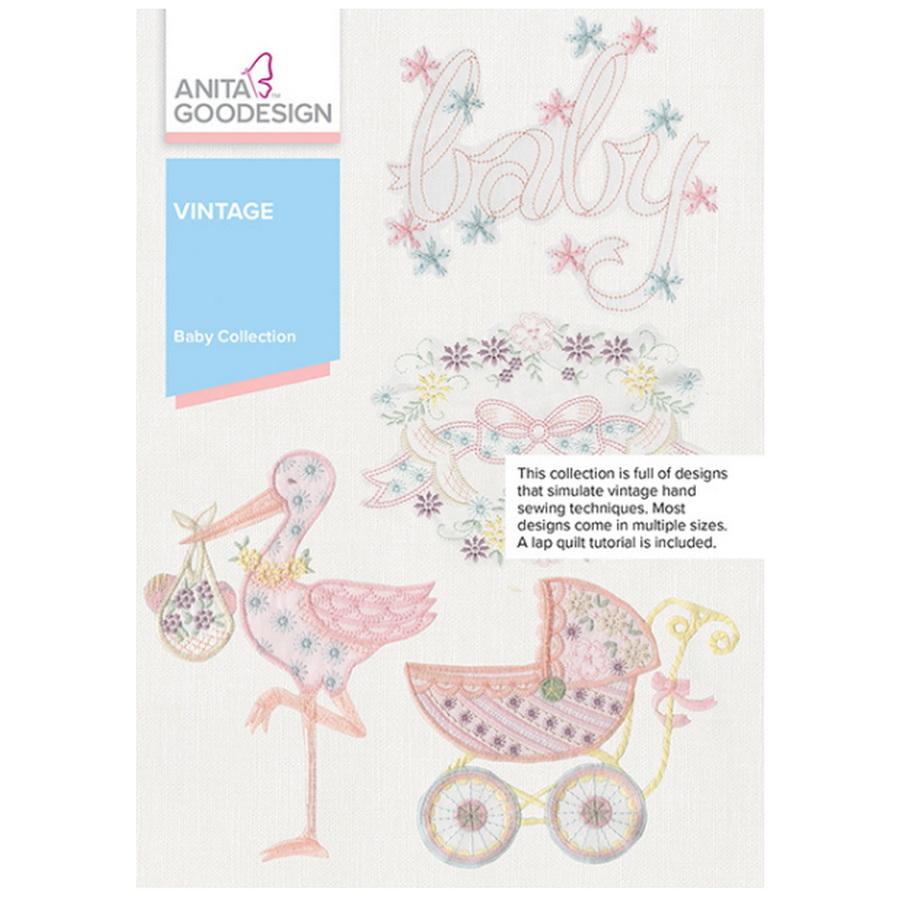 Anita Goodesign Baby Vintage (32 Designs) 16BAG