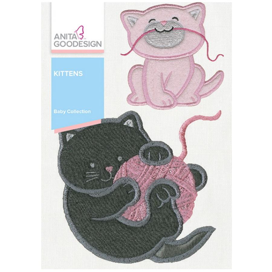 Anita Goodesign Baby Kittens (30 Designs) 17BAG