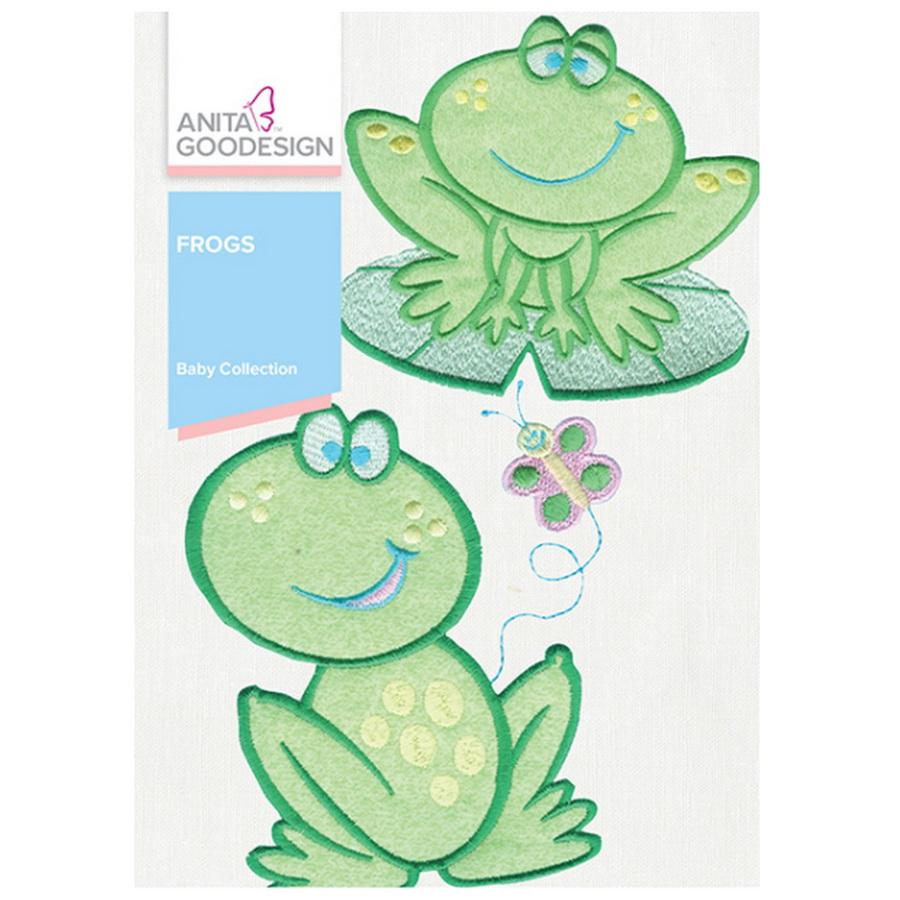 Anita Goodesign Baby Frogs (32 Designs) 18BAG