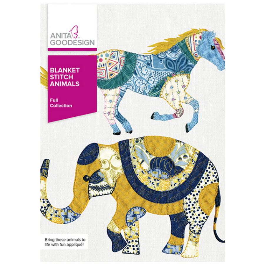 Anita Goodesign Blanket Stitch Animals (296AGHD)