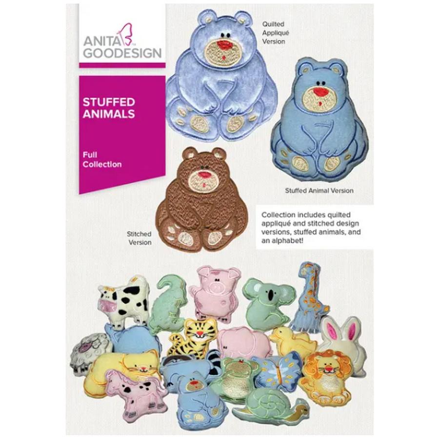 Anita Goodesign Stuffed Animals (128 Designs)