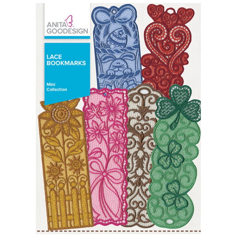 Anita Goodesign Lace Bookmarks (20 Designs)