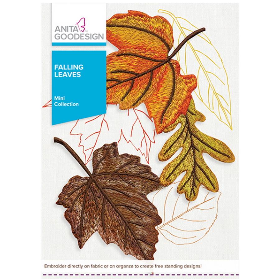 Anita Goodesign Falling Leaves (30 Designs)