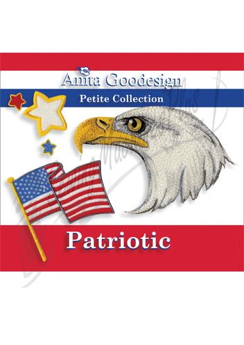 Anita Goodesign Petite Patriotic Design Pack ABPT03