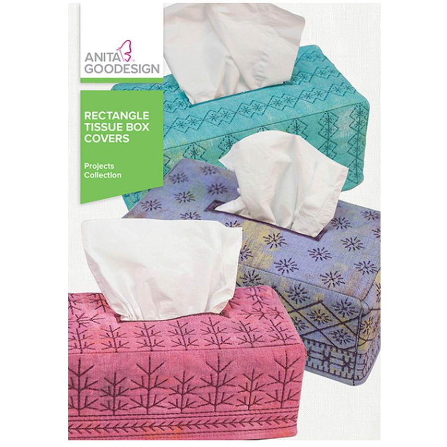 Anita Goodesign Rectangle Tissue Box Covers (Proj88)