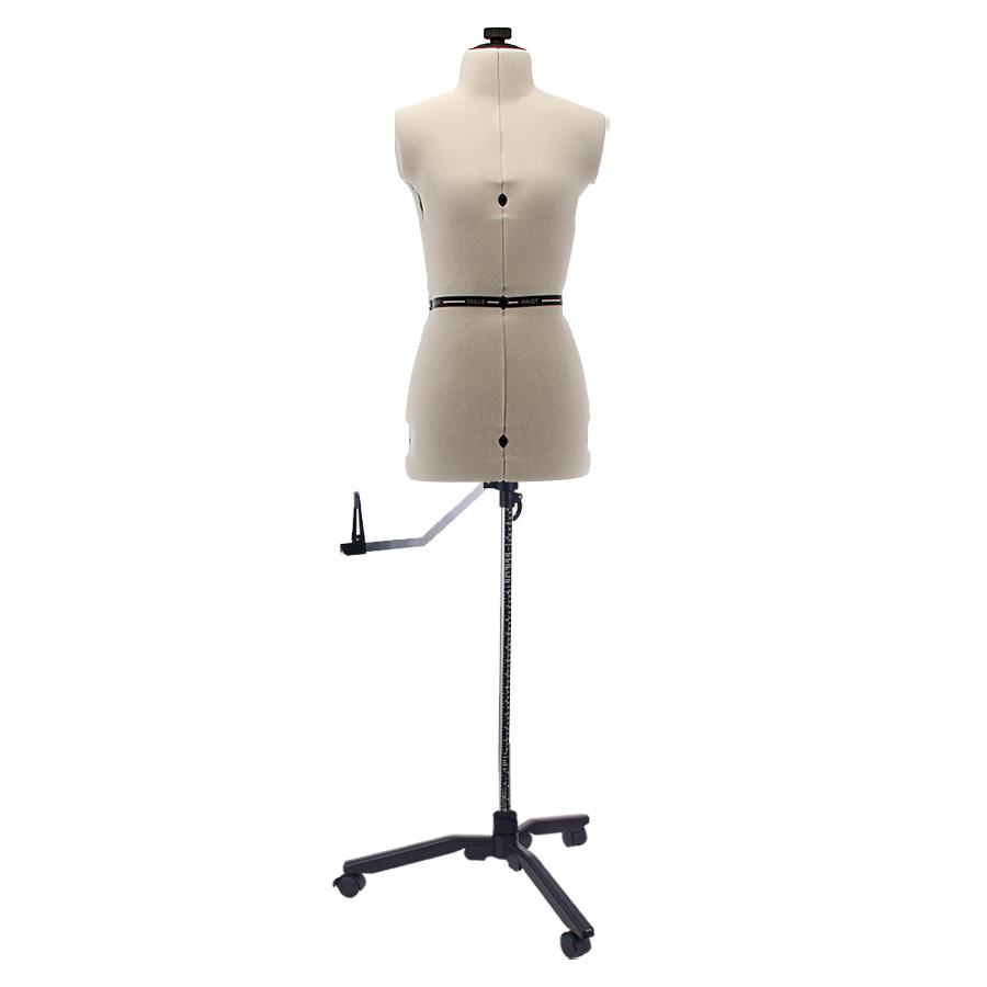 SewingMachinesPlus.com Ava Collection Petite Adjustable Dress Form with New Style Base With Casters Included