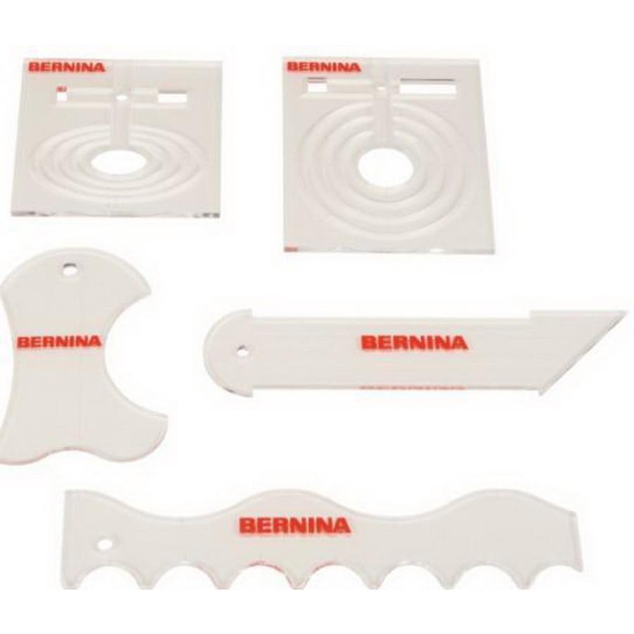 Bernina 5 Piece Set Border Ruler Kit (BA.BSRK)