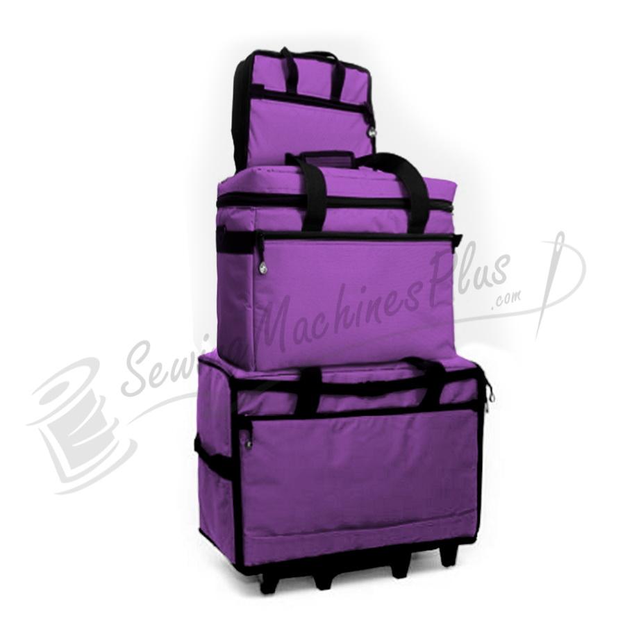 Bluefig TB23 Wheeled Travel Bag 23" Combo - Purple
