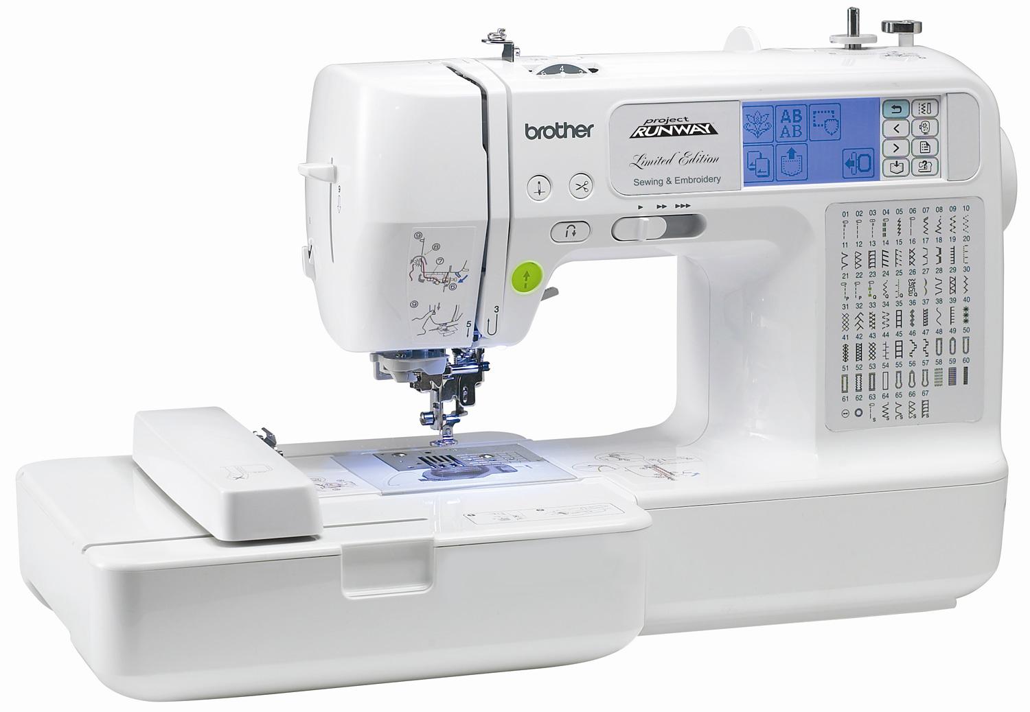 Brother LB6770-PRW Project Runway Sewing & Embroidery Machine