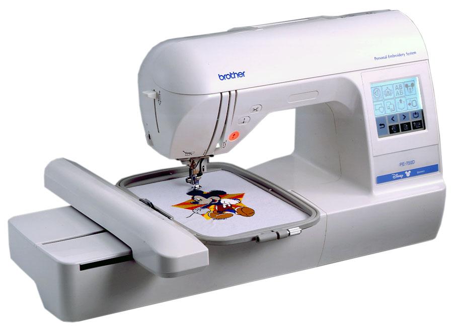 Brother Disney Computerized PE750D Embroidery Machine