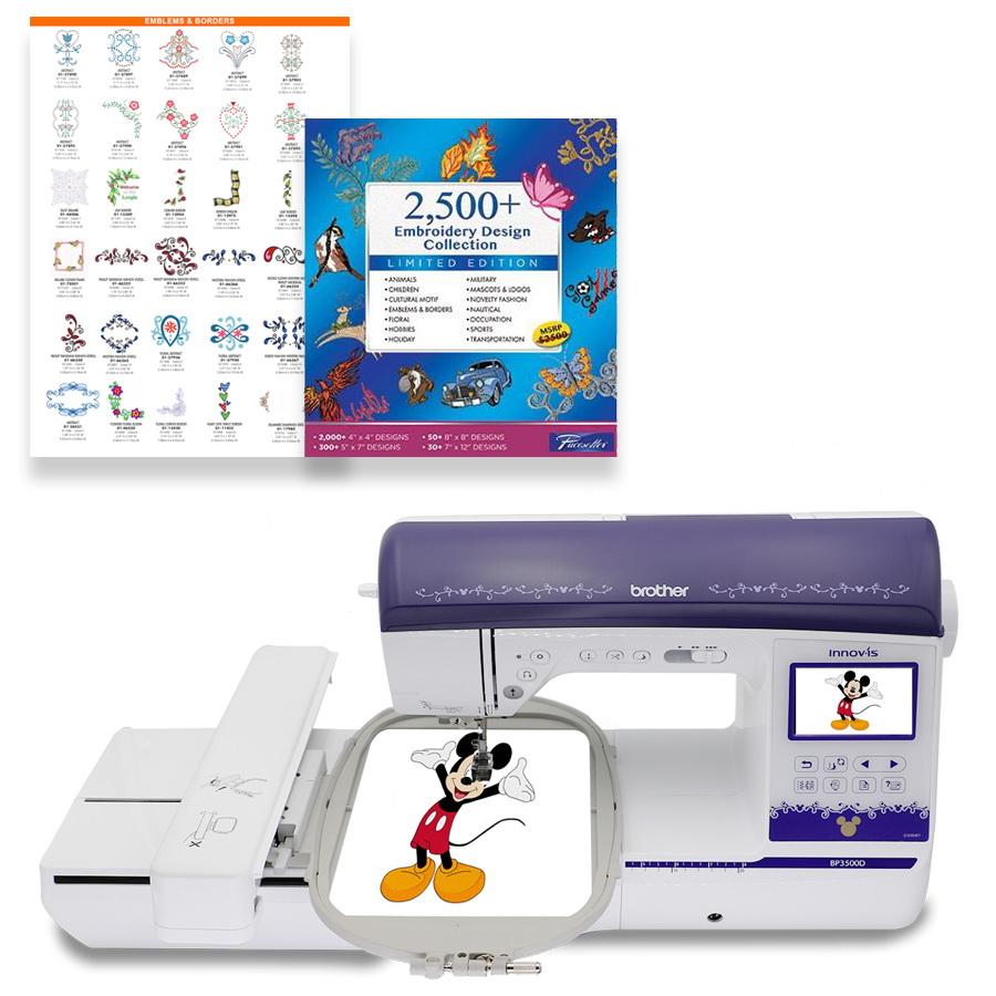 Brother BP3500D Sewing and Embroidery Machine