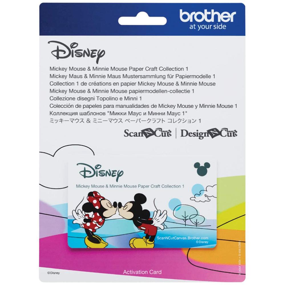 Brother Disney Mickey Mouse and Minnie Mouse Pattern Collection 1 (26 Patterns)