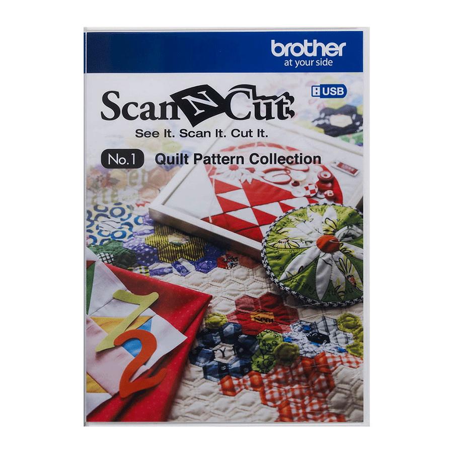Brother USB No. 1 Quilt Pattern Collection, 55 Patterns