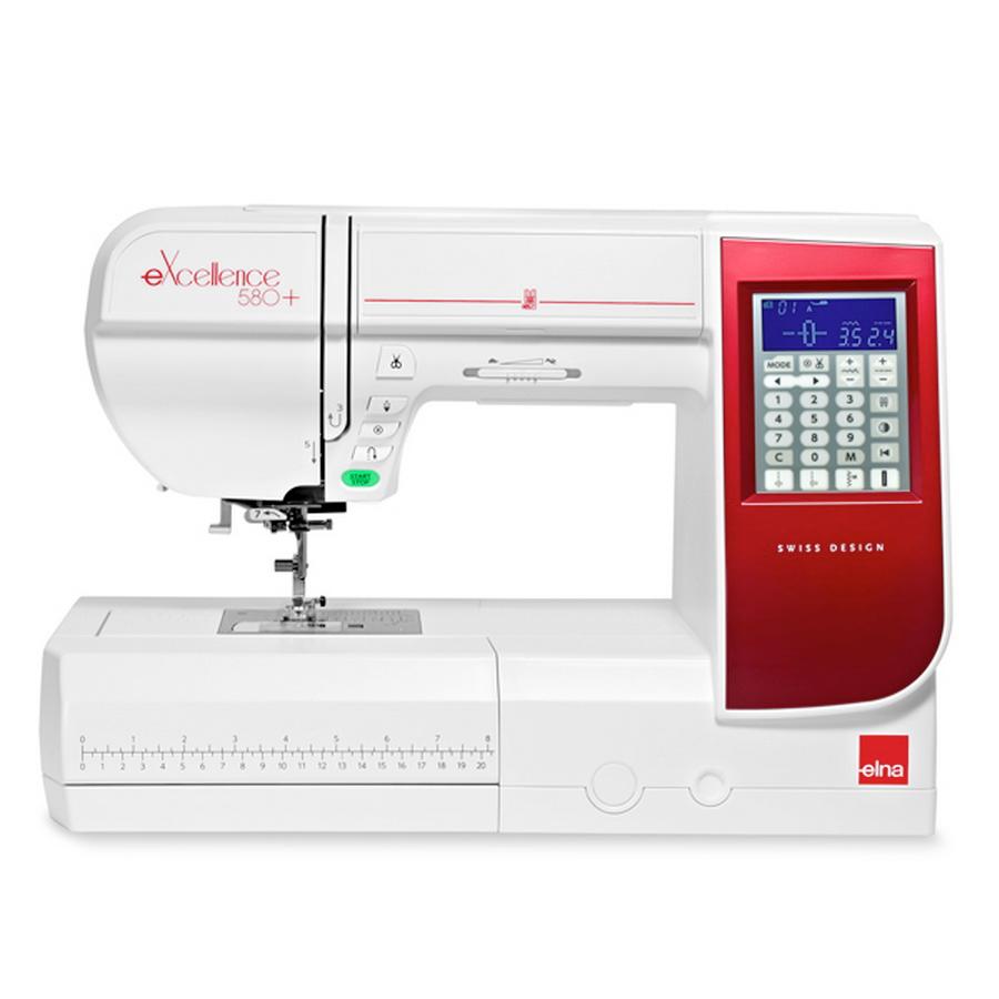 Elna eXcellence 580 Plus Computerized Sewing Machine