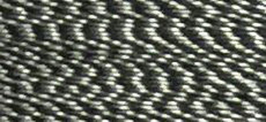 FU01 - Floriani Mixed Embroidery Thread, Black/White, 1,100yd spool
