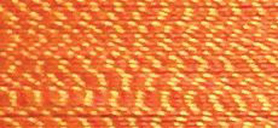 FU04 - Floriani Mixed Embroidery Thread, Orange/Yellow, 1,100yd spool