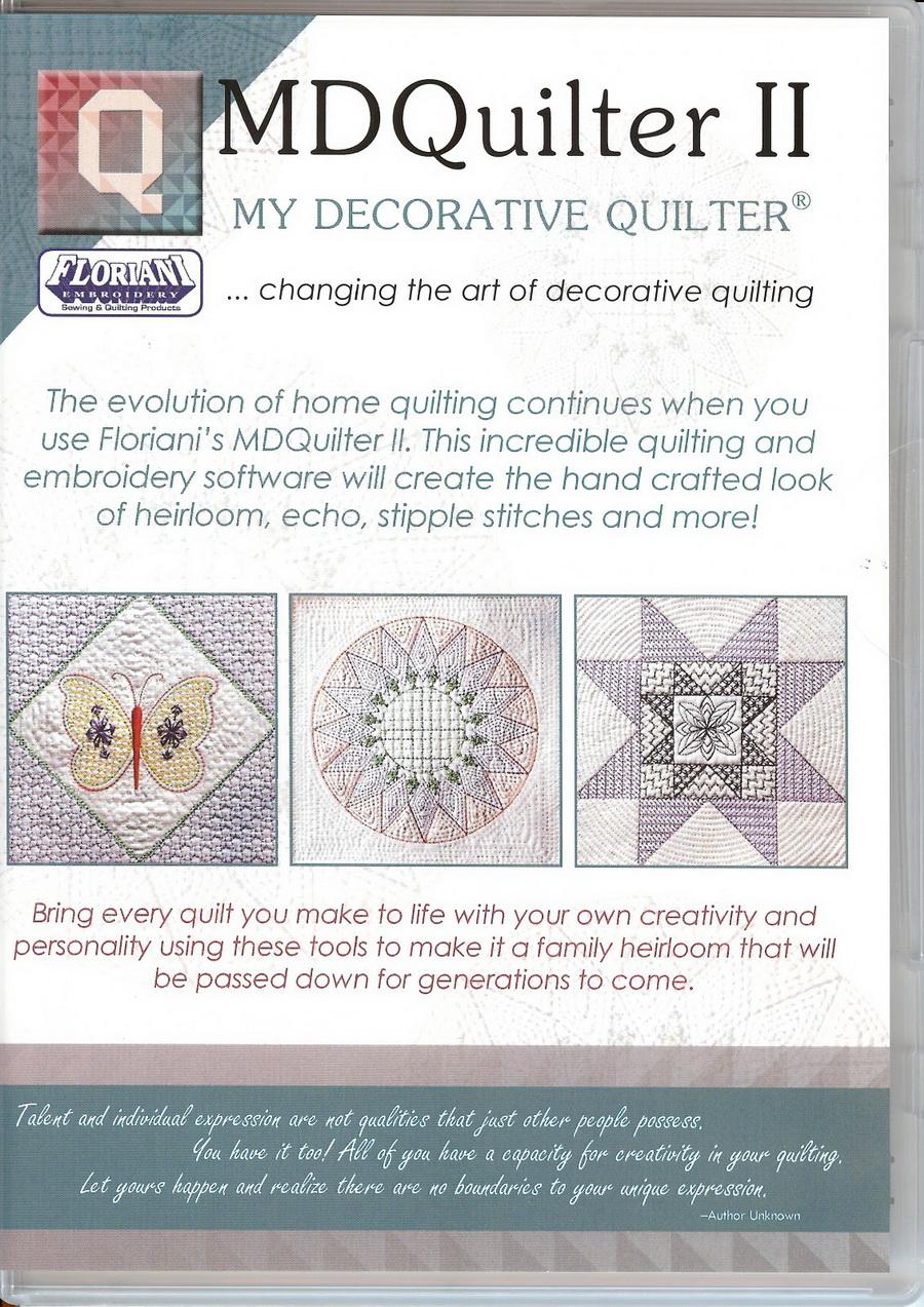 My Decorative Quilter II Software (DS-MDQH)
