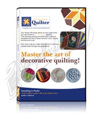 Floriani My Decorative Quilter Quilting and Embroidery Software