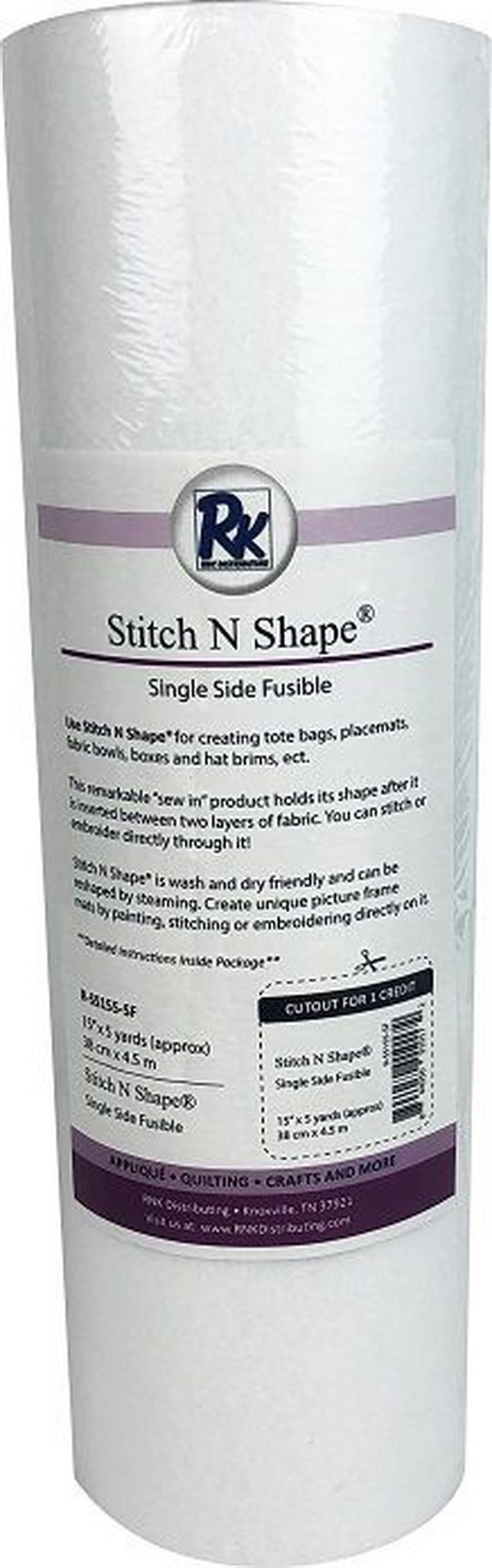 RNK Stitch N Shape Single Side Fusible - 15" x 5yds