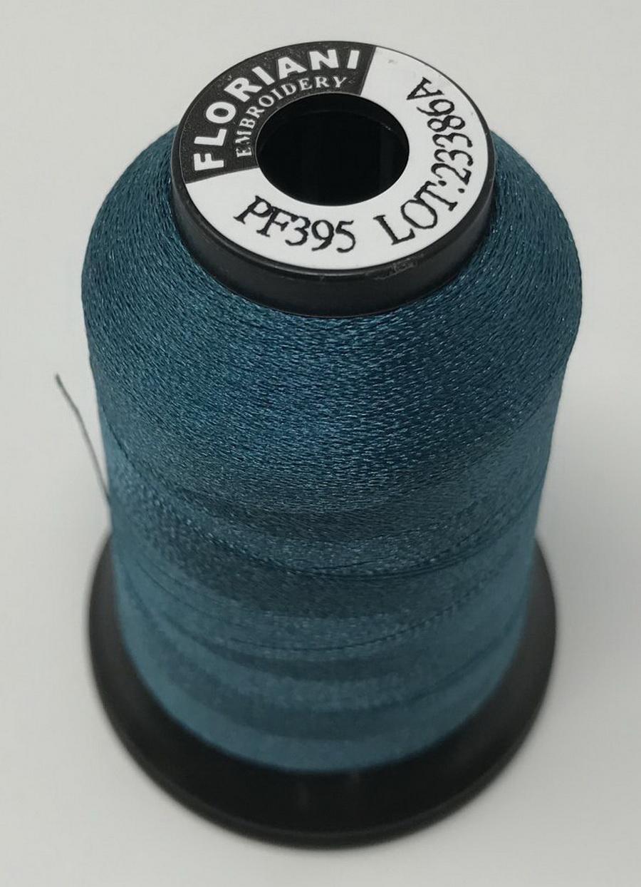 PF0395 - Floriani Embroidery Thread, Blue Cedar, 1,100yd spool