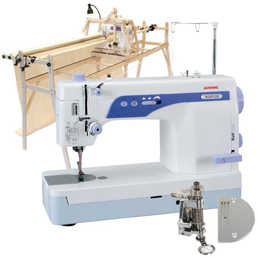Grace Sturdy-Lite Quilting Frame & Janome 1600P-DB Sewing Machine