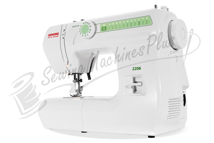 Refurbished Janome 2206 Full Size Sewing Machine with Freearm