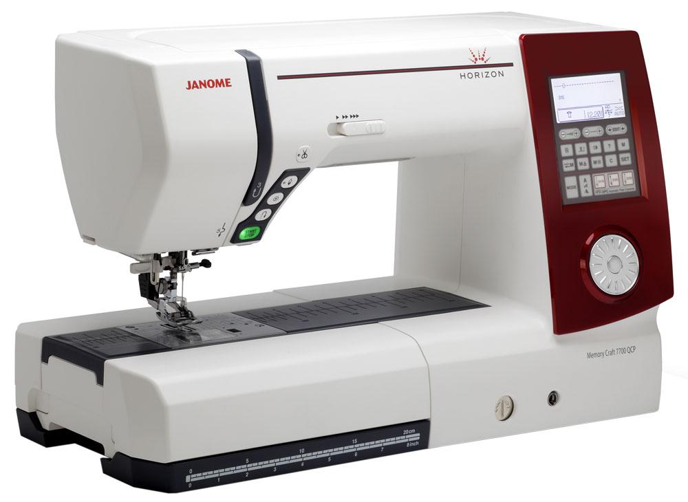 Janome Horizon 7700 QCP - Computer Sewing & Quilting Machine
