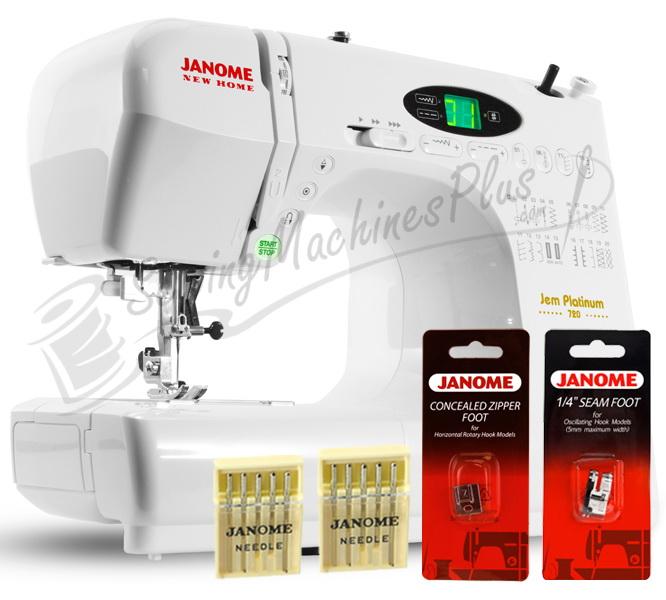 Janome New Home 720 Sewing Machine w/ FREE BONUS