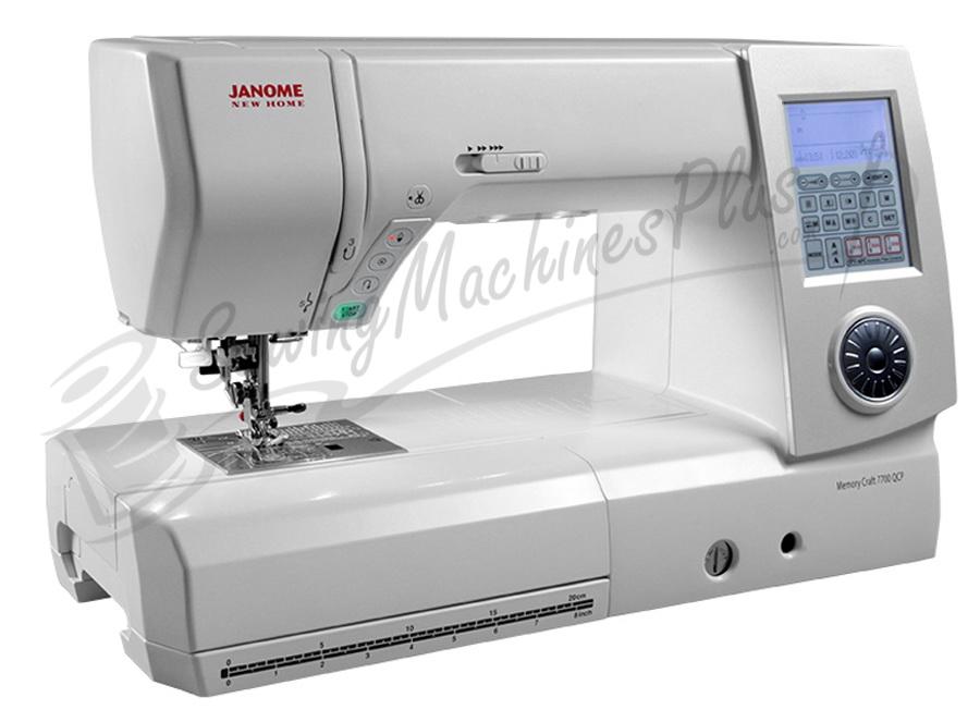 Refurbished Janome New Home MC 7700QCP Sewing and Quilting Machine