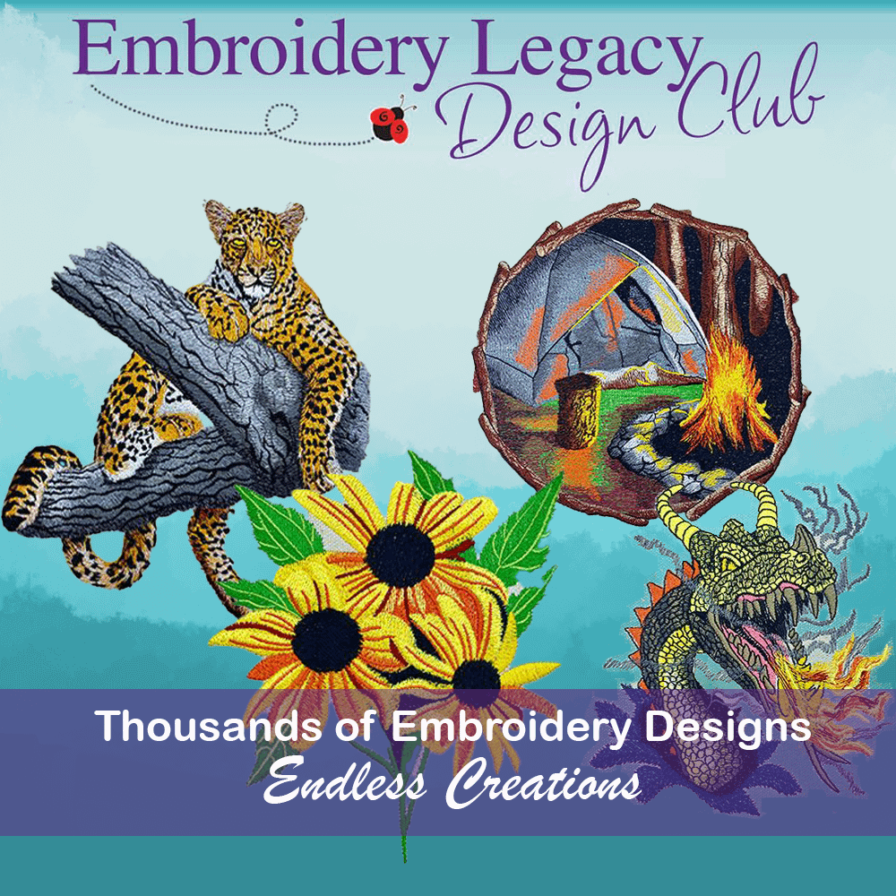 Embroidery Legacy Design Club Membership