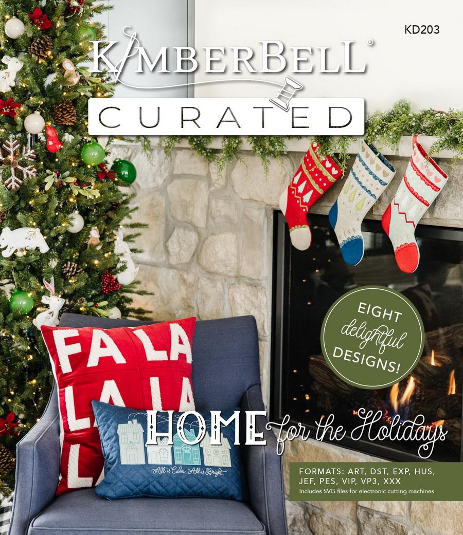 Kimberbell Curated Home for the Holidays Pattern KD203