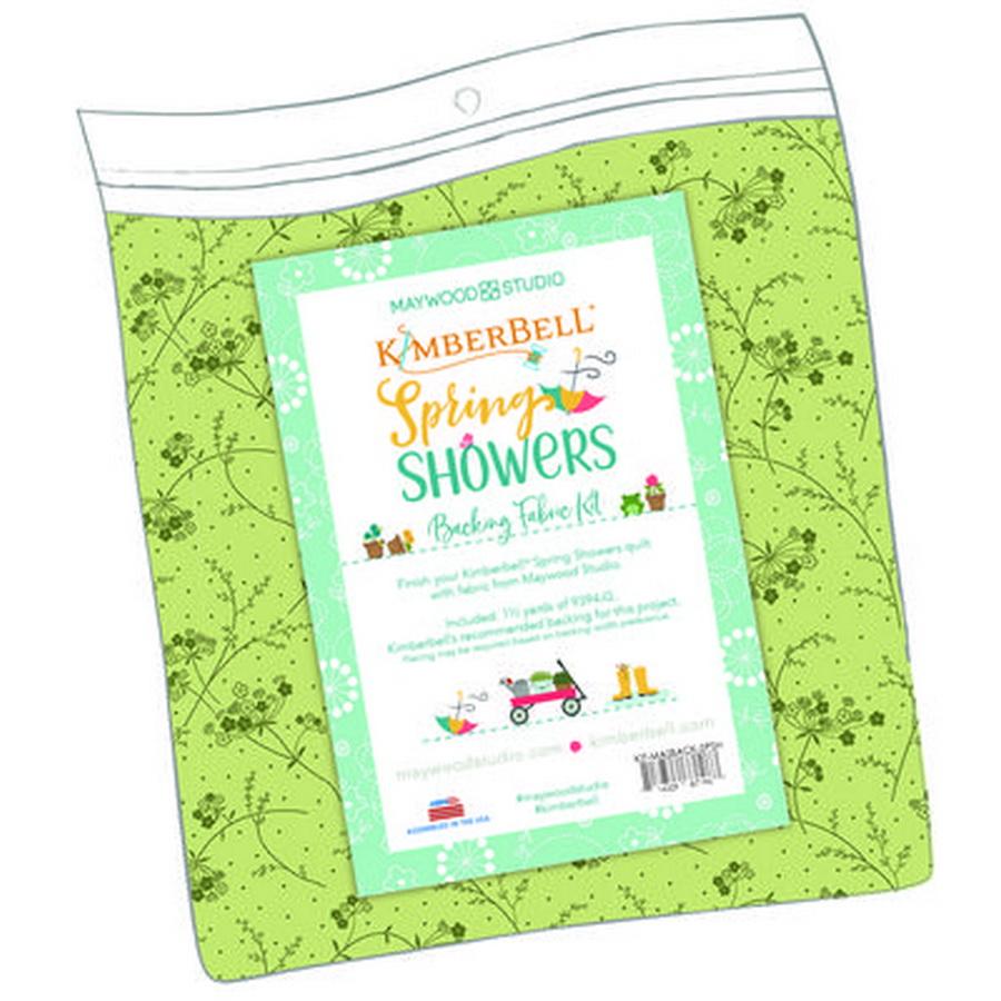 Kimberbell Spring Showers Back Fabric
