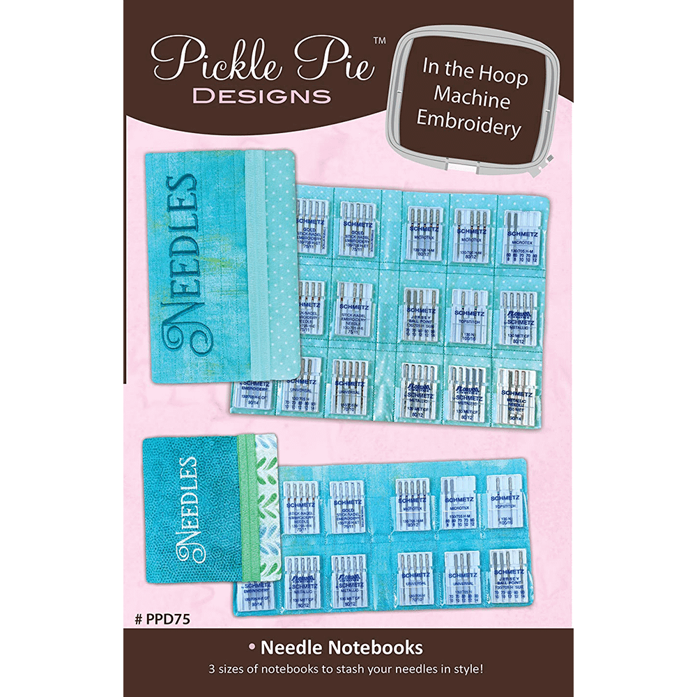 Pickle Pie Designs ITH Needle Notebooks ME CD (PPD75)