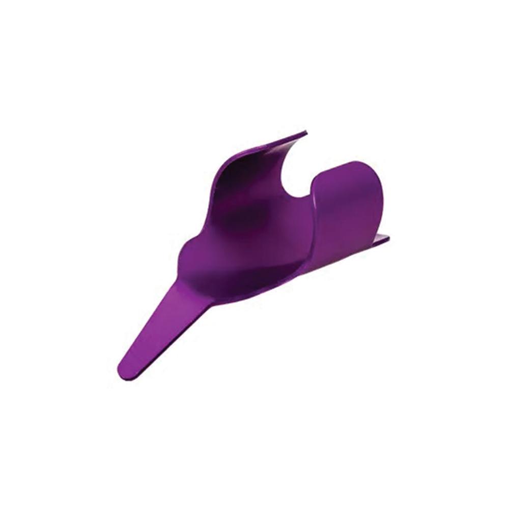 Sew-E-Z Fingerthing Thread Controller, Awl and Fabric Pusher. Purple, Adjusts to Fit