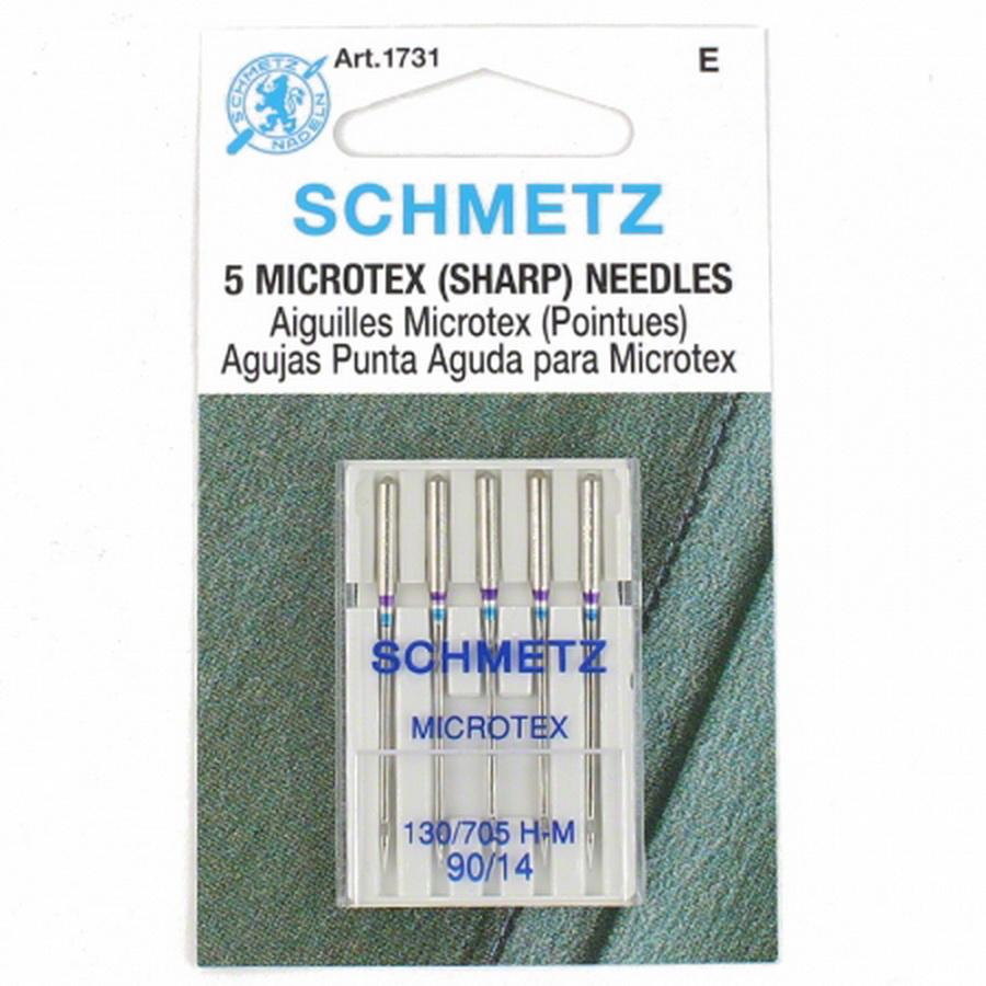 Schmetz Microtex Needles 5PK - Size 90/14