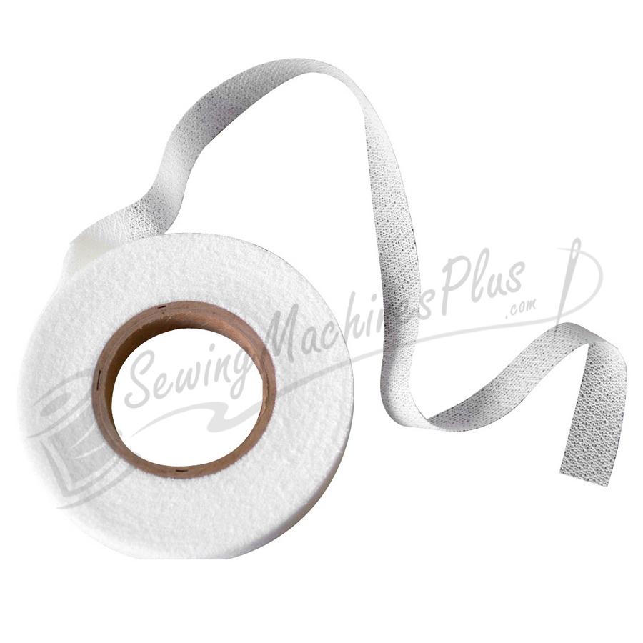 Sewkeys E - Extremely Fine Fusible Knit Stay Tape 1/2" x 25yd Roll - White