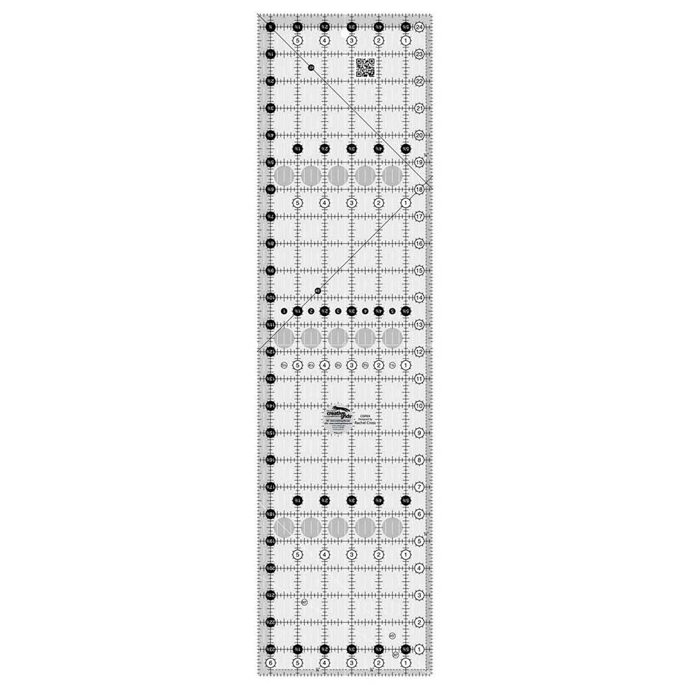 Creative Grids Non-Slip Ruler 6 1/4"x 24 1/4" CGR24
