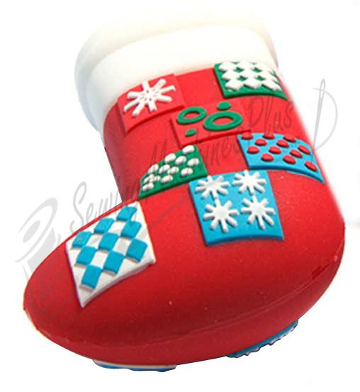 Quilted Christmas Stocking USB 2GB  (E10212)