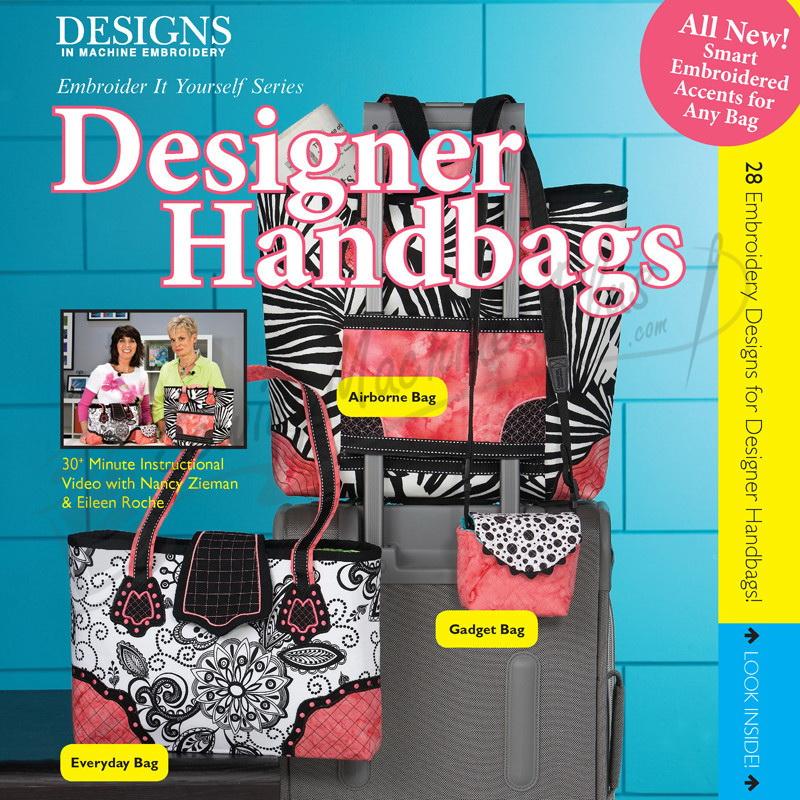 DIME Designer Handbags Book and Embroidery Designs (BK00117)