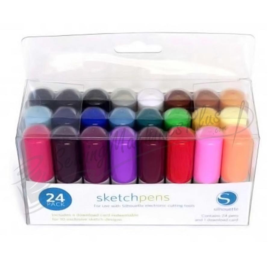 Silhouette Sketch Pen 24 Color Pack  (KIT-PEN)