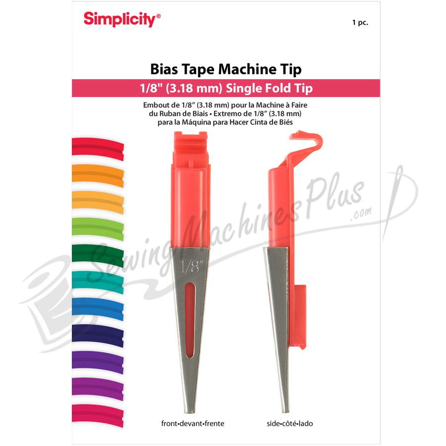 Simplicity 1/8" Single Fold Bias 881963 for Bias Tape Maker