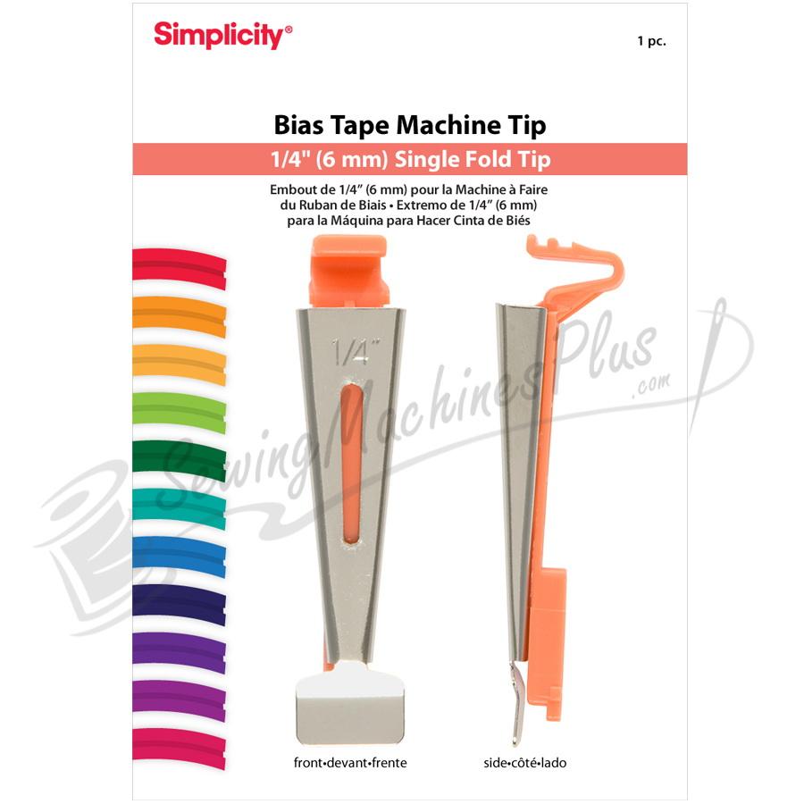 Simplicity 1/4" Single Fold Bias 881964 for Bias Tape Maker