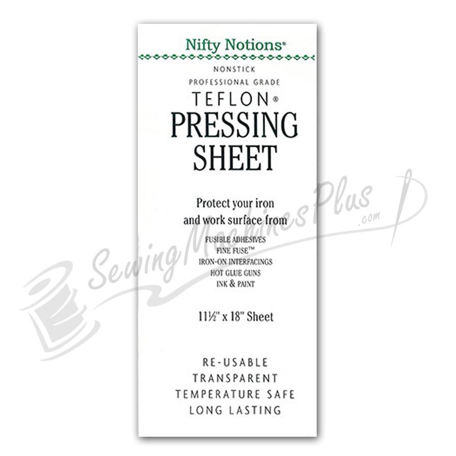 11-1/2" x 18" Teflon Pressing Sheet for Pressing Fusible Adhesives
