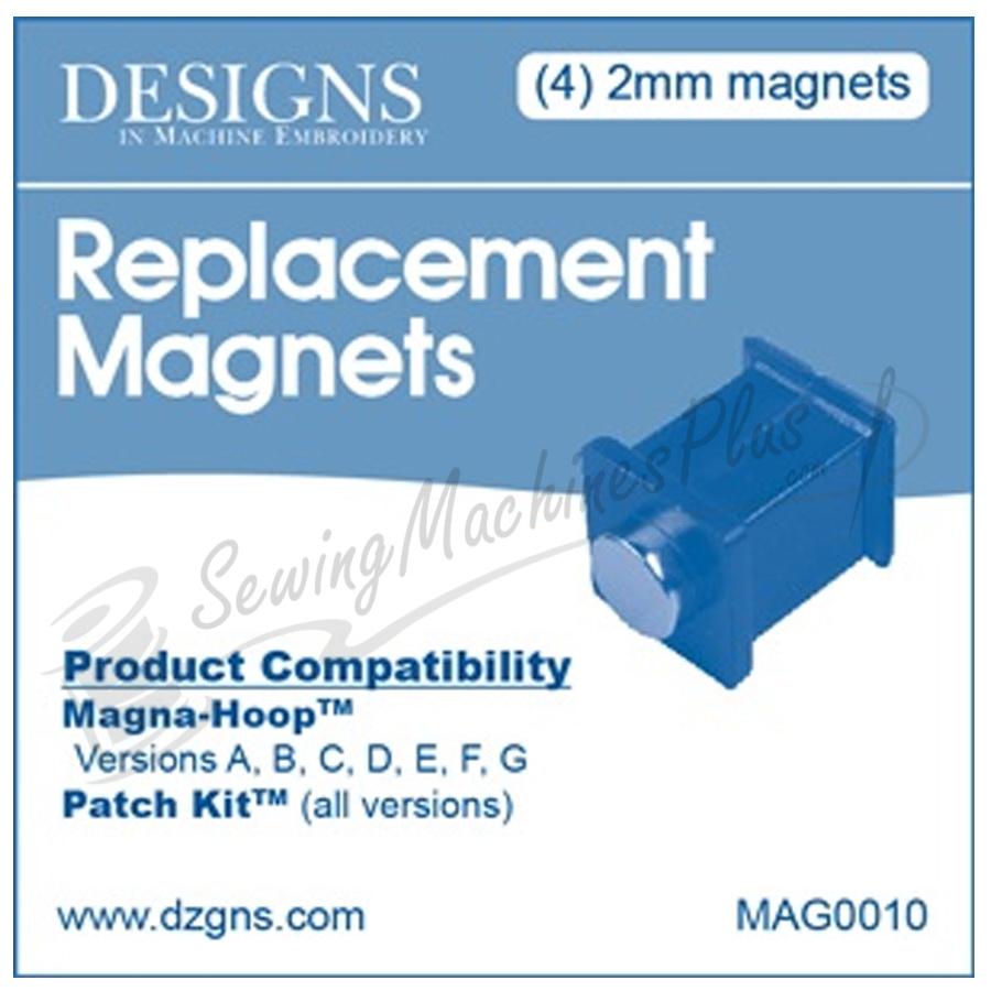 Replacement Magnets - Magna-Hoop Patch Kit for Versions A, B, C, D, E, F, G