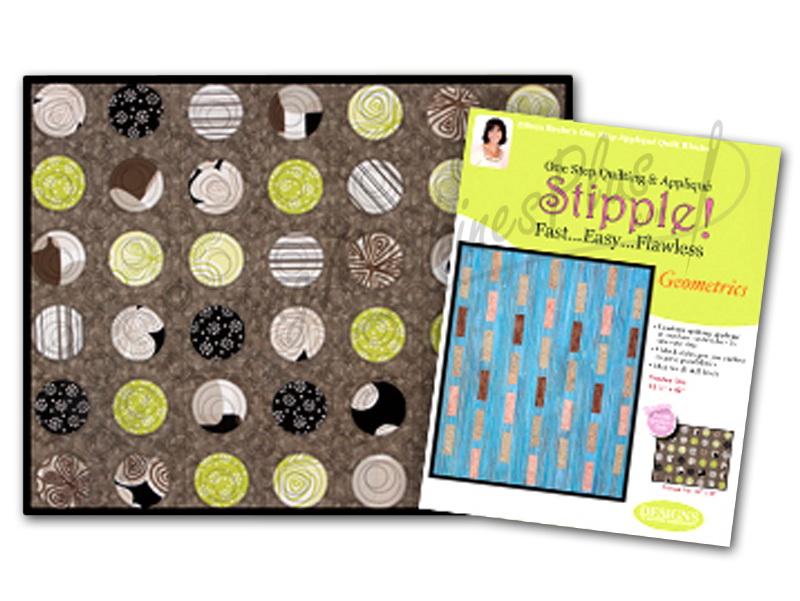 Stipple! Quilt Blocks - Geometrics - Designs in Machine Embroidery